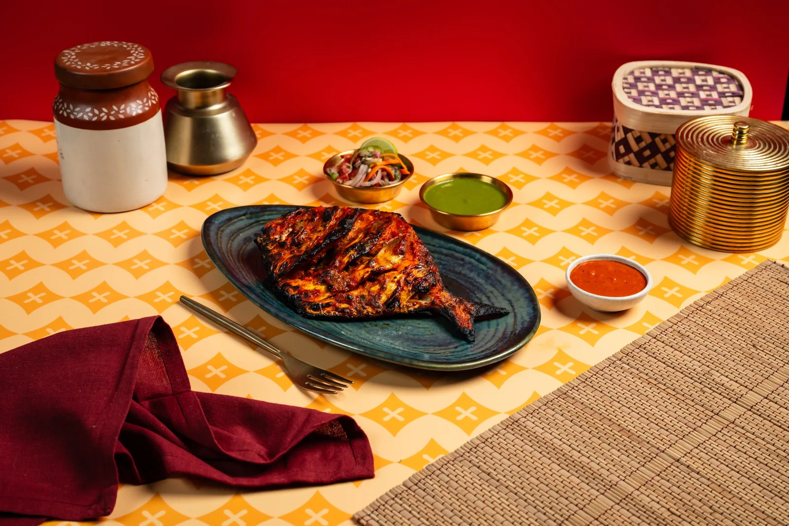 A Turmeric Co. dish, freshly plated