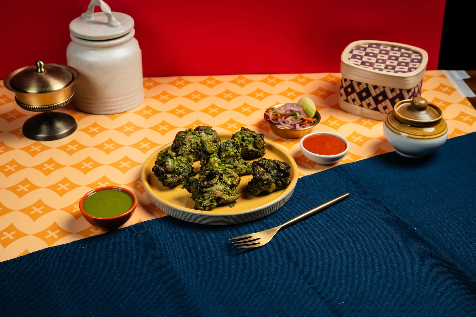 A Turmeric Co. dish, freshly plated